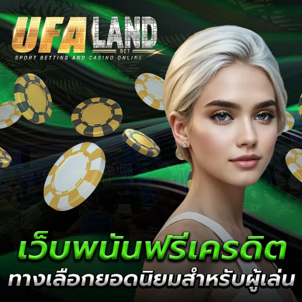เว็บพนันฟรีเครดิต ทางเลือกยอดนิยมสำหรับผู้เล่น เริ่มต้นเดิมพันแบบไม่ต้องใช้ทุน